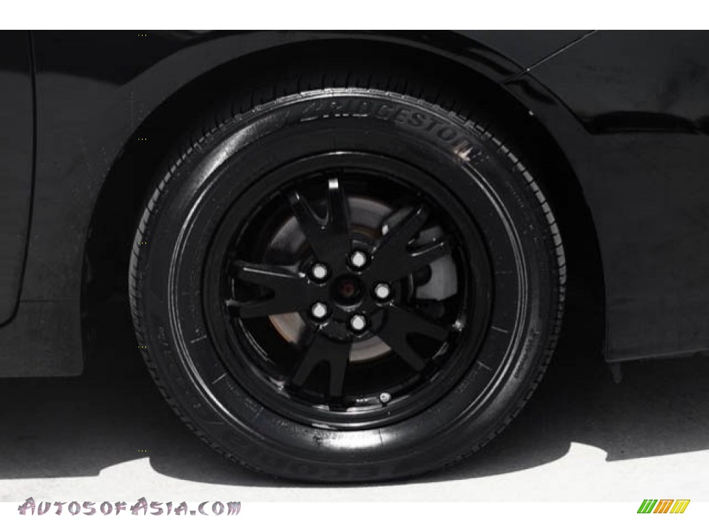 2014 Prius Four Hybrid - Black / Dark Gray photo #36