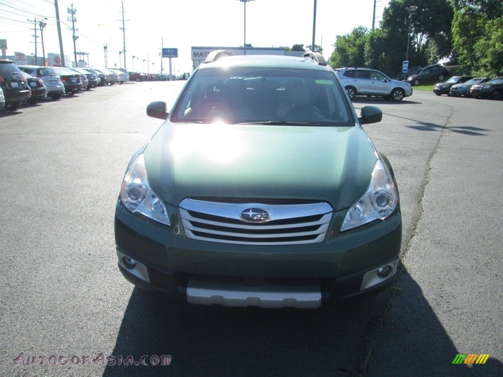 2011 Outback 3.6R Limited Wagon - Cypress Green Pearl / Warm Ivory photo #3