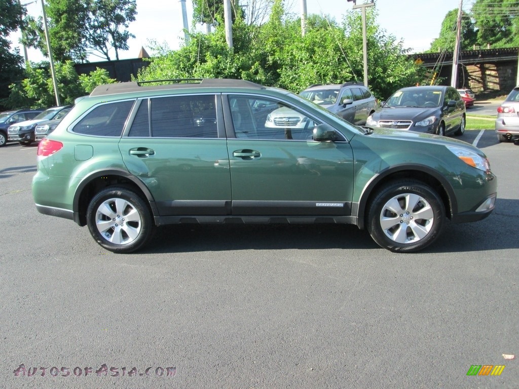 2011 Outback 3.6R Limited Wagon - Cypress Green Pearl / Warm Ivory photo #5
