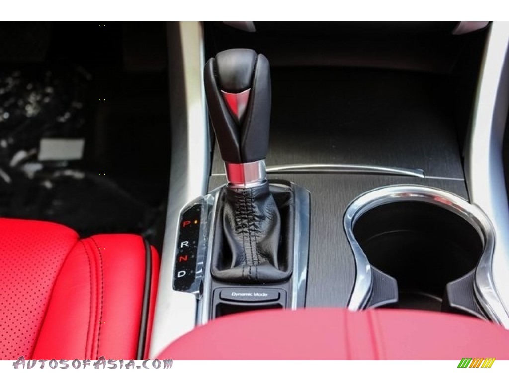 2019 TLX A-Spec Sedan - Crystal Black Pearl / Red photo #32