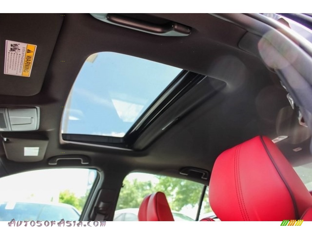 2019 TLX A-Spec Sedan - Crystal Black Pearl / Red photo #40