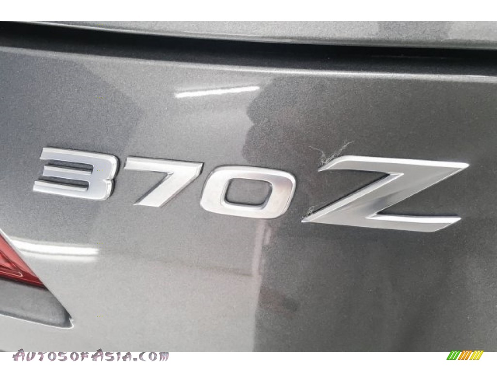 2017 370Z Coupe - Gun Metallic / Black photo #7