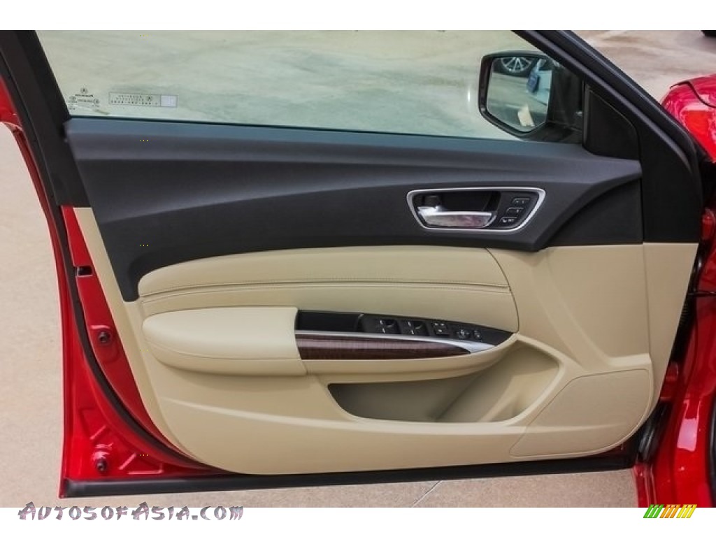 2019 TLX V6 Sedan - San Marino Red / Parchment photo #12