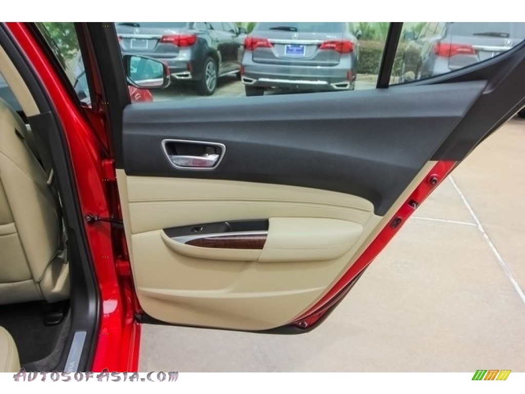 2019 TLX V6 Sedan - San Marino Red / Parchment photo #19