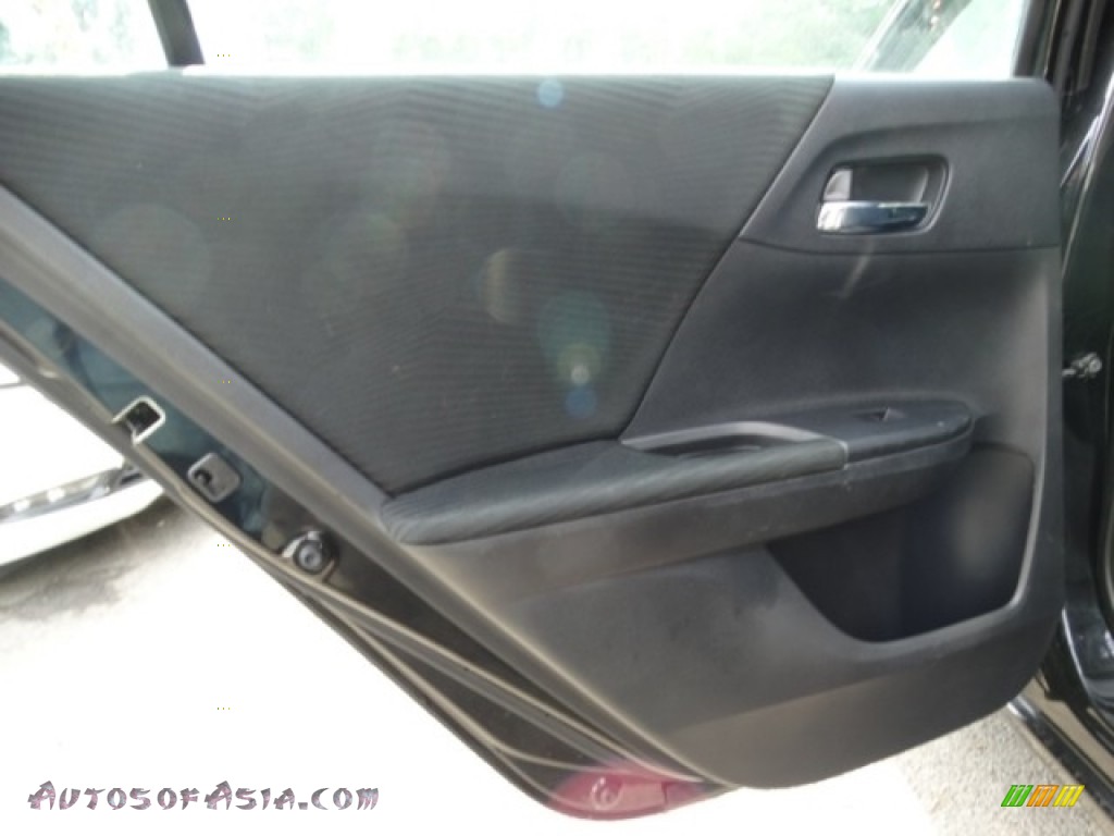 2014 Accord LX Sedan - Crystal Black Pearl / Black photo #9