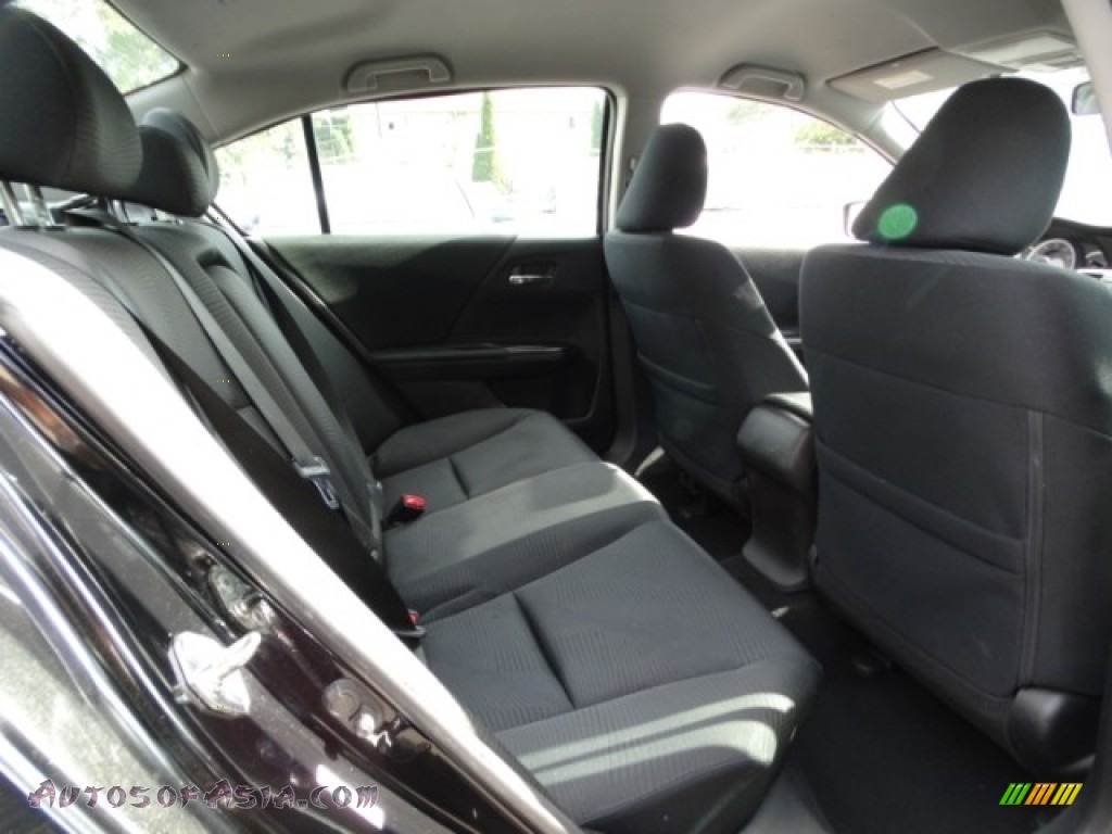 2014 Accord LX Sedan - Crystal Black Pearl / Black photo #12