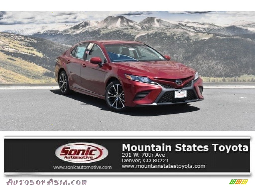 Ruby Flare Pearl / Ash Toyota Camry SE