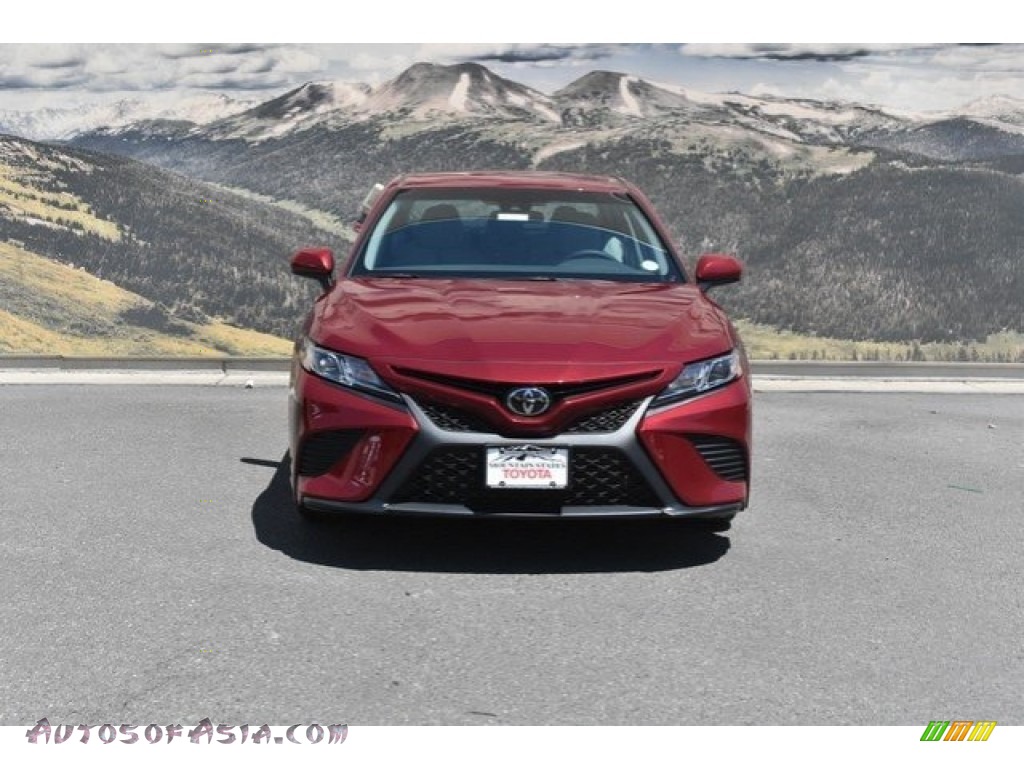 2018 Camry SE - Ruby Flare Pearl / Ash photo #2