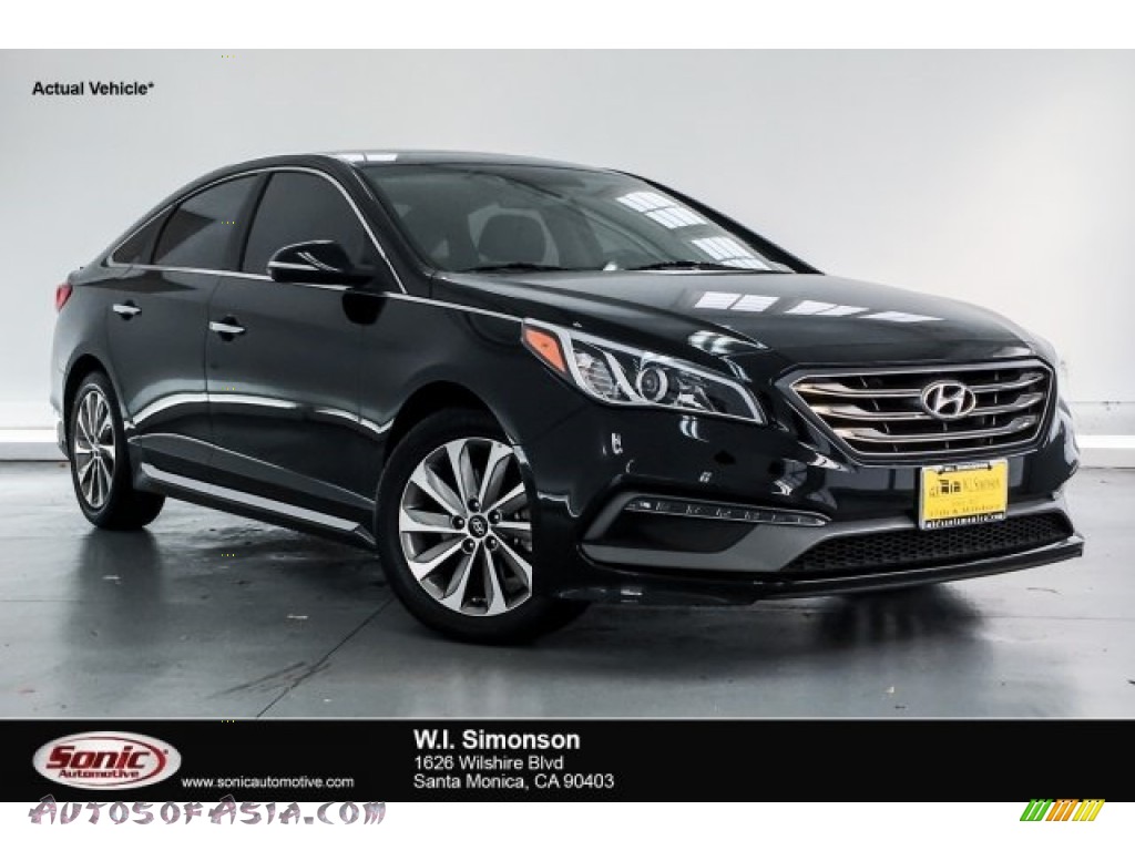 Phantom Black / Black Hyundai Sonata Sport