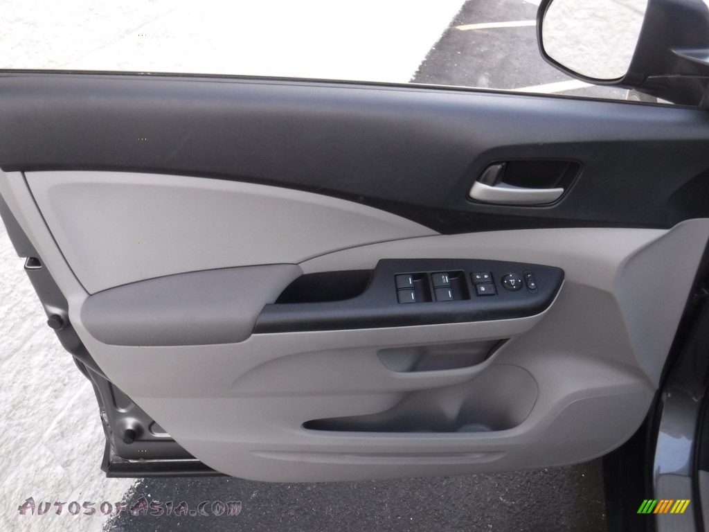 2013 CR-V LX AWD - Polished Metal Metallic / Gray photo #11