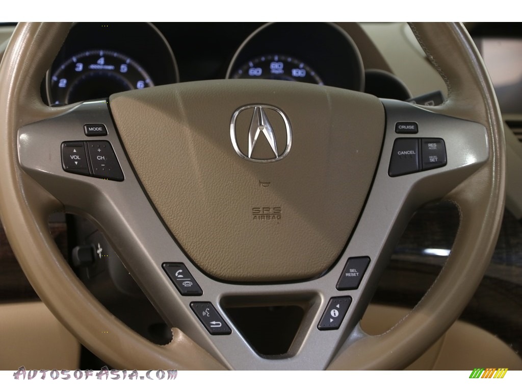 2012 MDX SH-AWD Technology - Crystal Black Pearl / Parchment photo #11