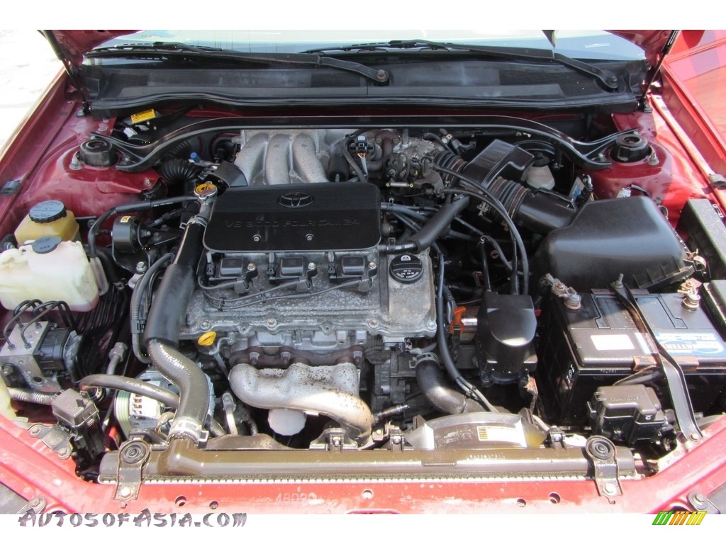 1999 Solara SLE V6 Coupe - Red Flame Metallic / Charcoal photo #21
