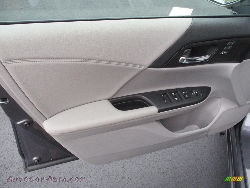 2015 Accord EX-L Sedan - Modern Steel Metallic / Gray photo #9