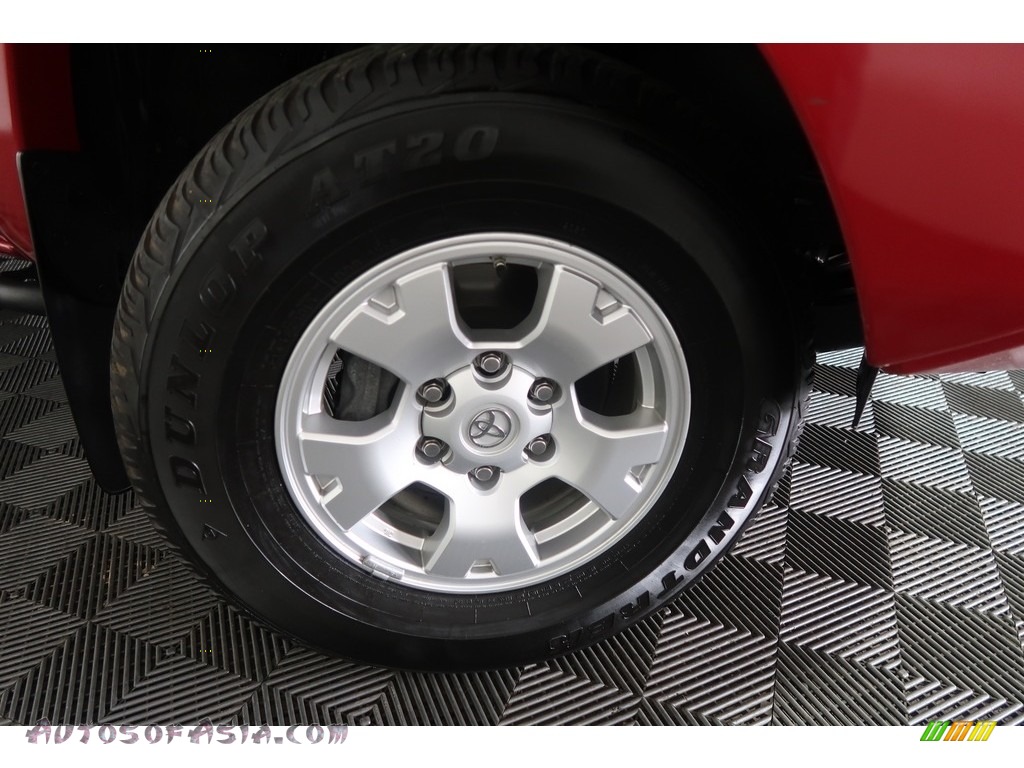 2015 Tacoma V6 Double Cab 4x4 - Barcelona Red Metallic / Graphite photo #26