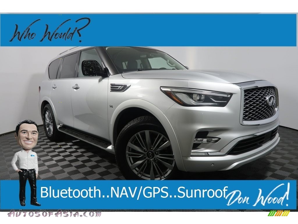 Liquid Platinum / Graphite Infiniti QX80 AWD