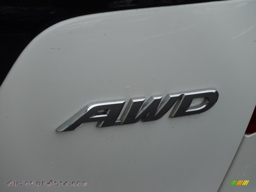 2014 CR-V LX AWD - White Diamond Pearl / Gray photo #8