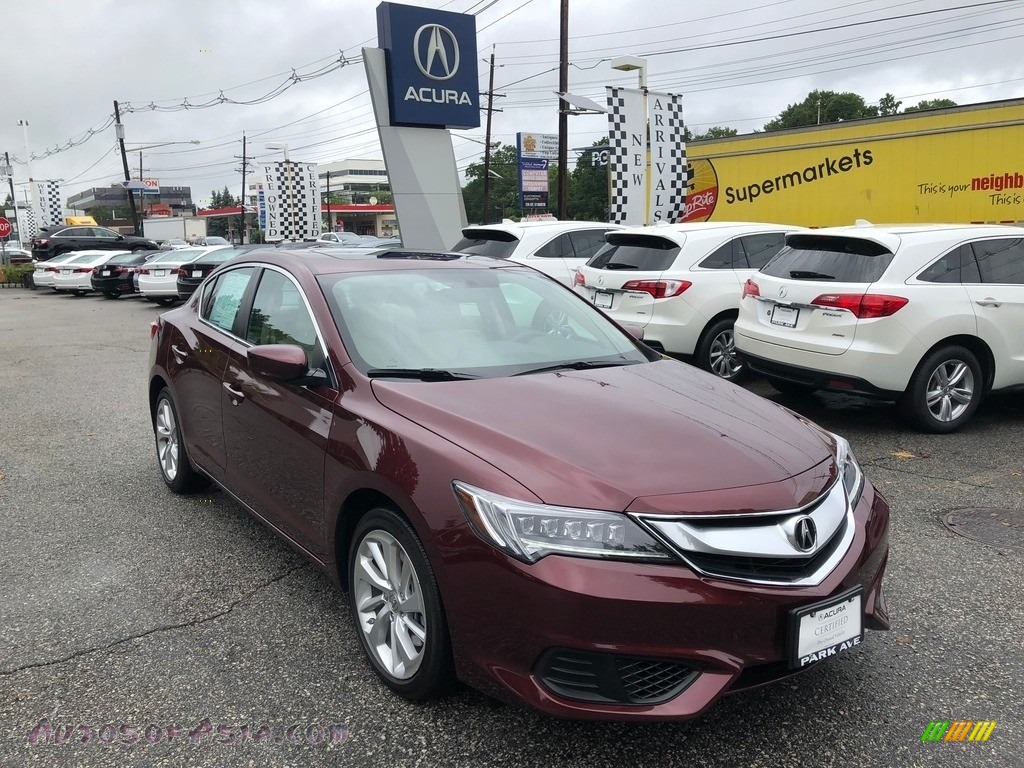Basque Red Pearl II / Parchment Acura ILX 