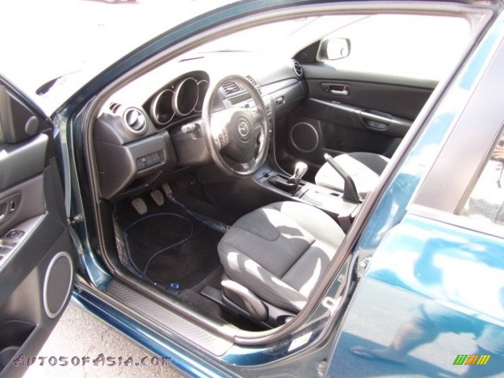 2008 MAZDA3 s Sport Hatchback - Aurora Blue Mica / Gray photo #16