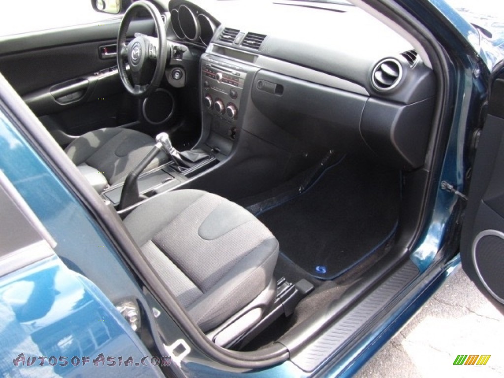 2008 MAZDA3 s Sport Hatchback - Aurora Blue Mica / Gray photo #21
