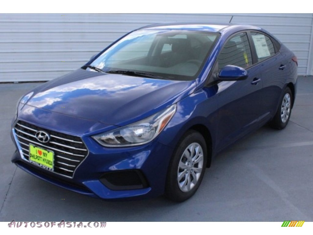 2019 Accent Limited - Admiral Blue Pearl / Black photo #3
