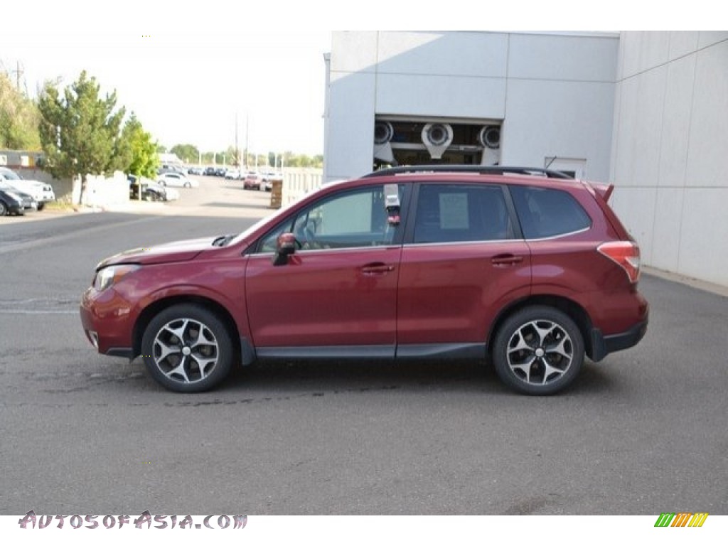 2014 Forester 2.0XT Touring - Venetian Red Pearl / Black photo #3