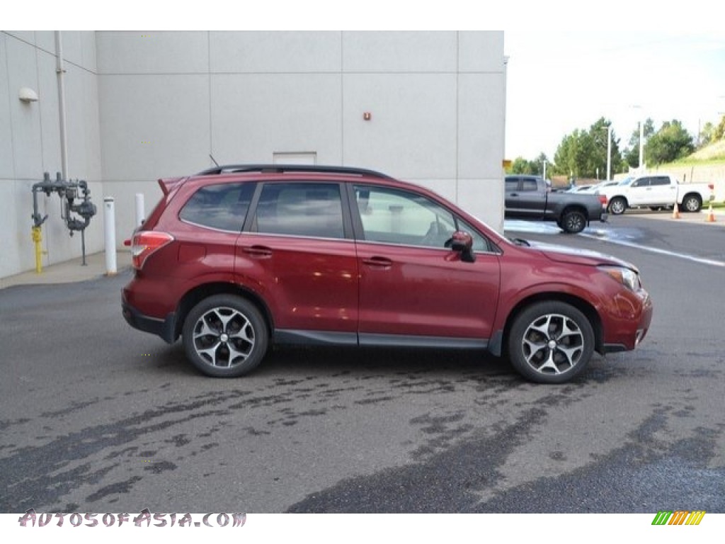 2014 Forester 2.0XT Touring - Venetian Red Pearl / Black photo #7