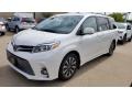 Toyota Sienna Limited AWD Blizzard Pearl White photo #1