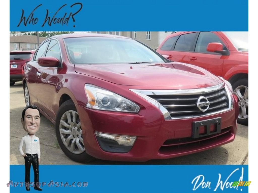 Cayenne Red / Charcoal Nissan Altima 2.5 S
