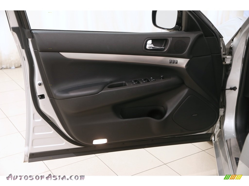 2012 G 37 x AWD Sedan - Liquid Platinum / Graphite photo #4