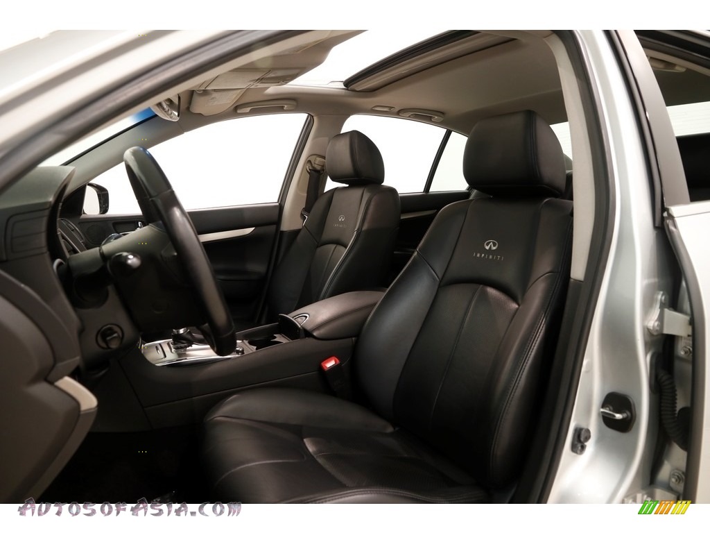 2012 G 37 x AWD Sedan - Liquid Platinum / Graphite photo #5