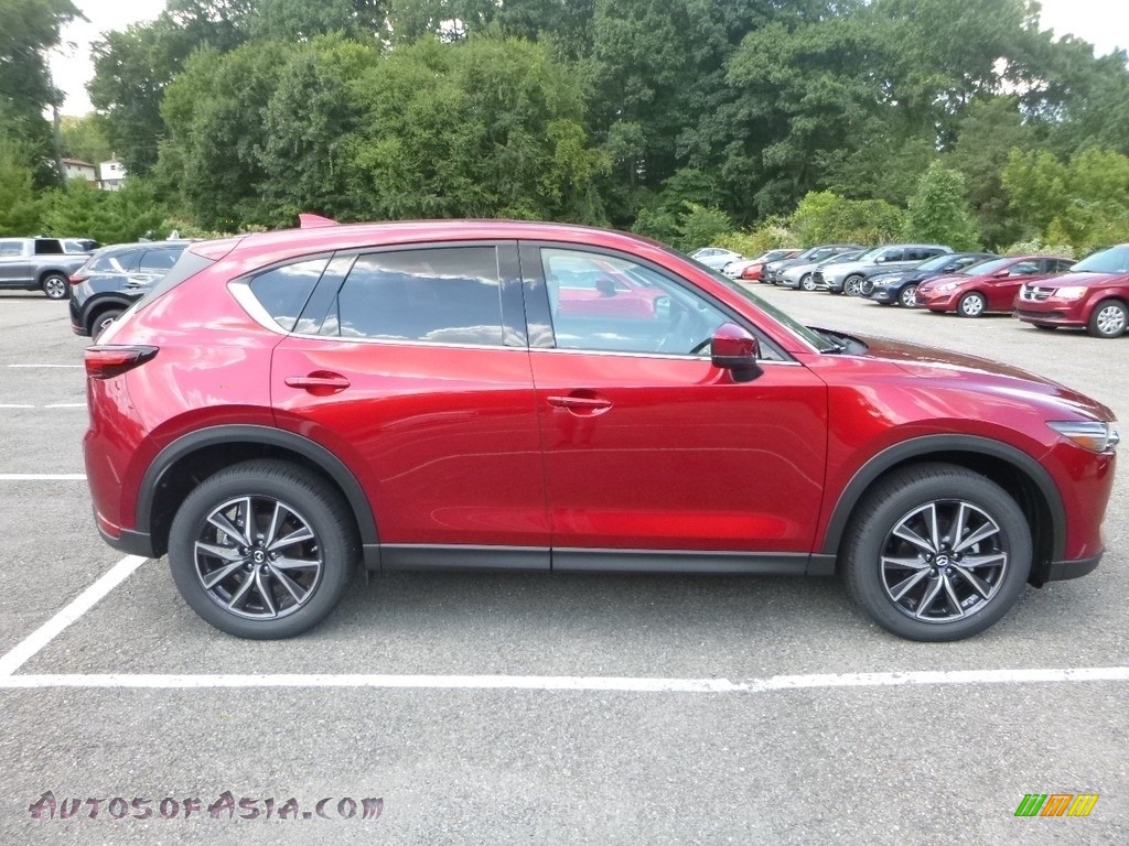 Soul Red Crystal Metallic / Parchment Mazda CX-5 Grand Touring AWD