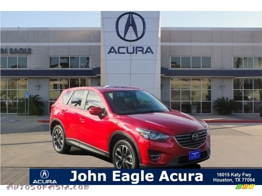 2016 CX-5 Grand Touring AWD - Soul Red Metallic / Parchment photo #1