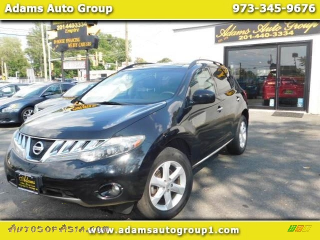 Super Black / Black Nissan Murano S AWD