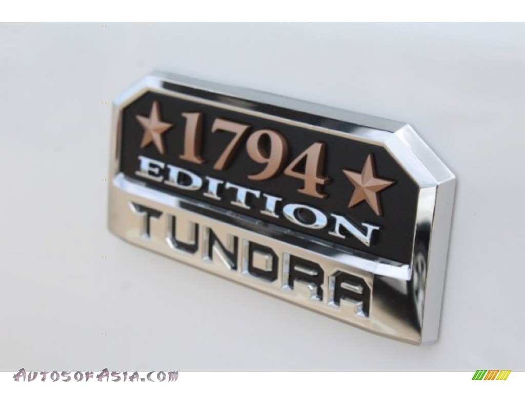 2019 Tundra 1794 Edition CrewMax 4x4 - Super White / 1794 Edition Premium Brown photo #11