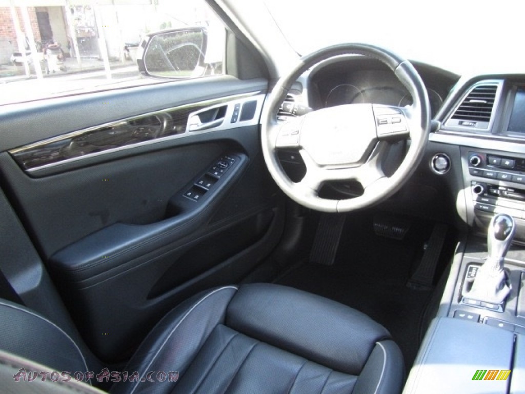 2015 Genesis 3.8 Sedan - Casablanca White / Black photo #12