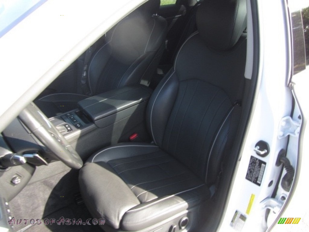 2015 Genesis 3.8 Sedan - Casablanca White / Black photo #18