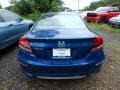 Honda Civic LX Coupe Dyno Blue Pearl photo #3