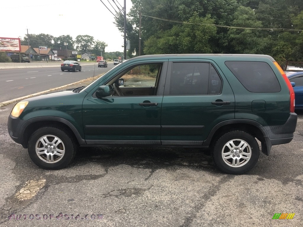 2003 CR-V EX 4WD - Clover Green Pearl / Saddle photo #3