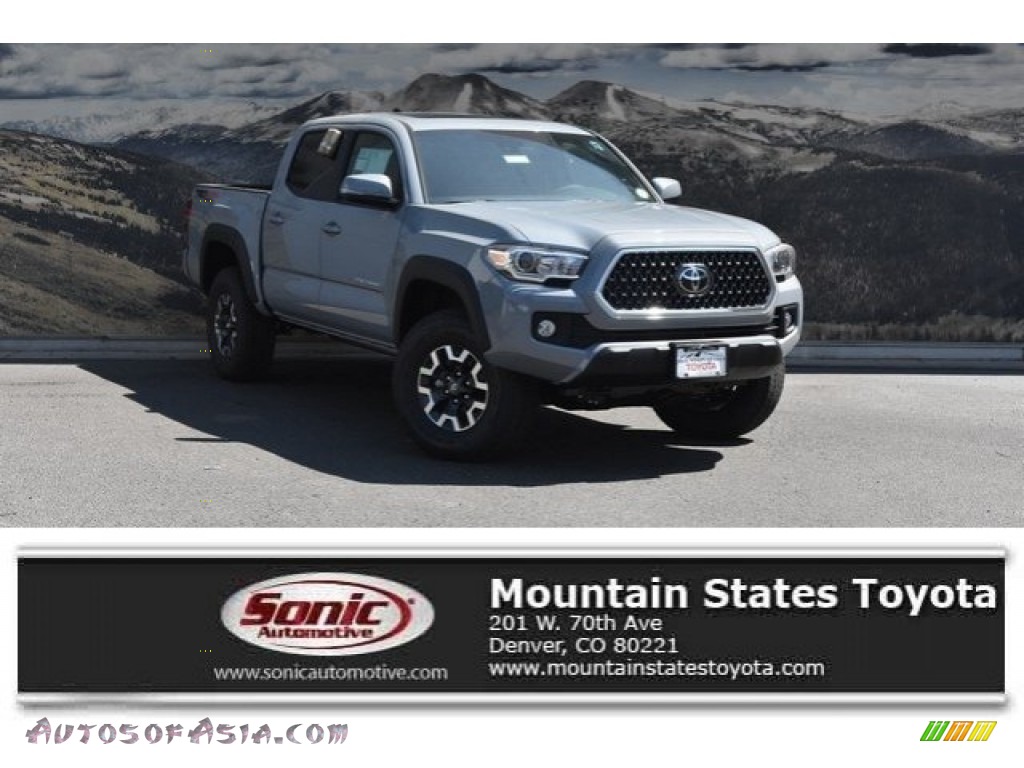 Cement / Cement Gray Toyota Tacoma SR Double Cab 4x4