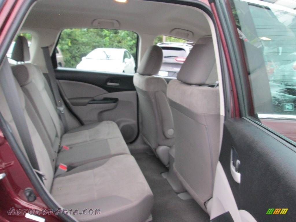2012 CR-V LX 4WD - Basque Red Pearl II / Gray photo #19