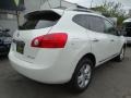 Nissan Rogue S AWD Pearl White photo #7