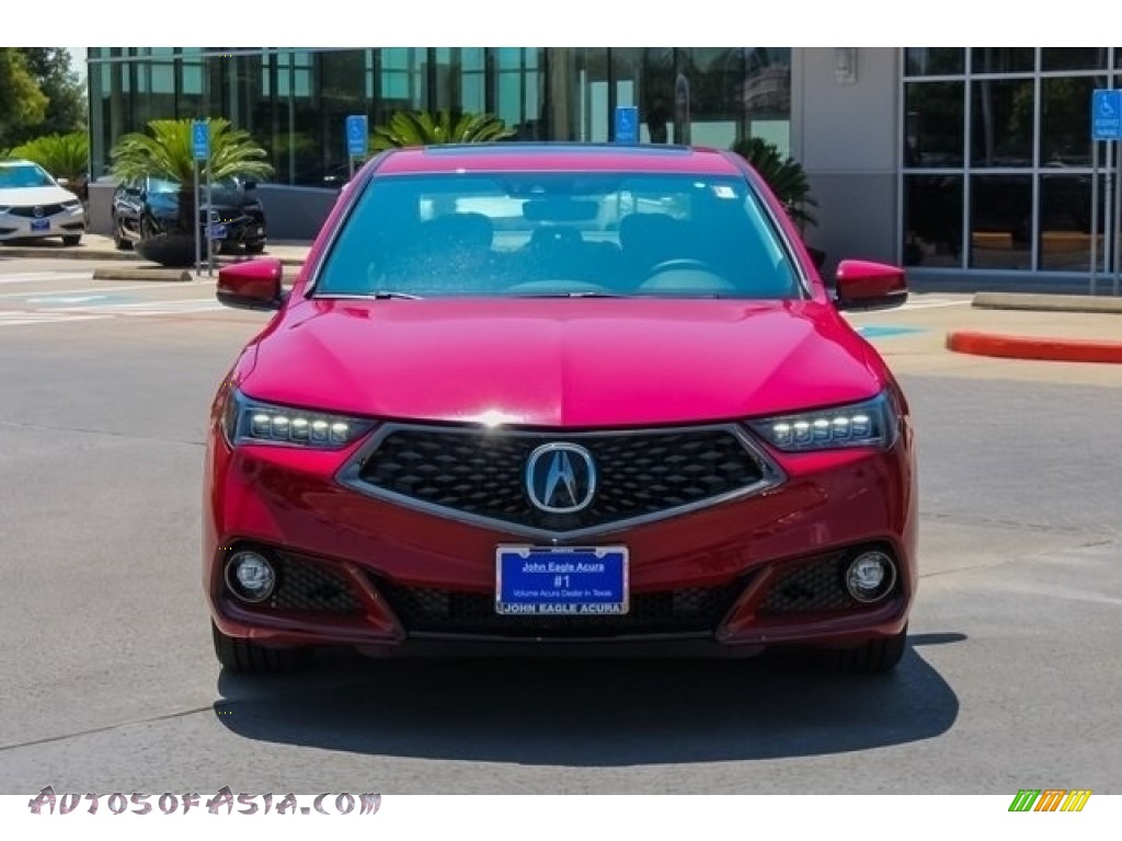 2019 TLX A-Spec Sedan - San Marino Red / Ebony photo #2