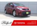 Toyota Sienna LE Salsa Red Pearl photo #1