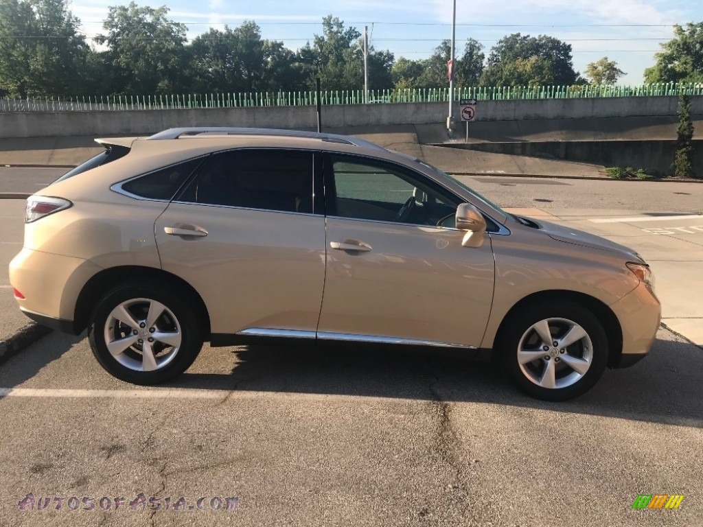 2010 RX 350 AWD - Golden Almond Metallic / Parchment/Brown Walnut photo #1