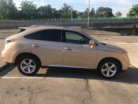 Golden Almond Metallic 2010 Lexus RX 350 AWD