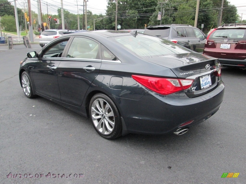 2012 Sonata Limited 2.0T - Pacific Blue Pearl / Camel photo #8