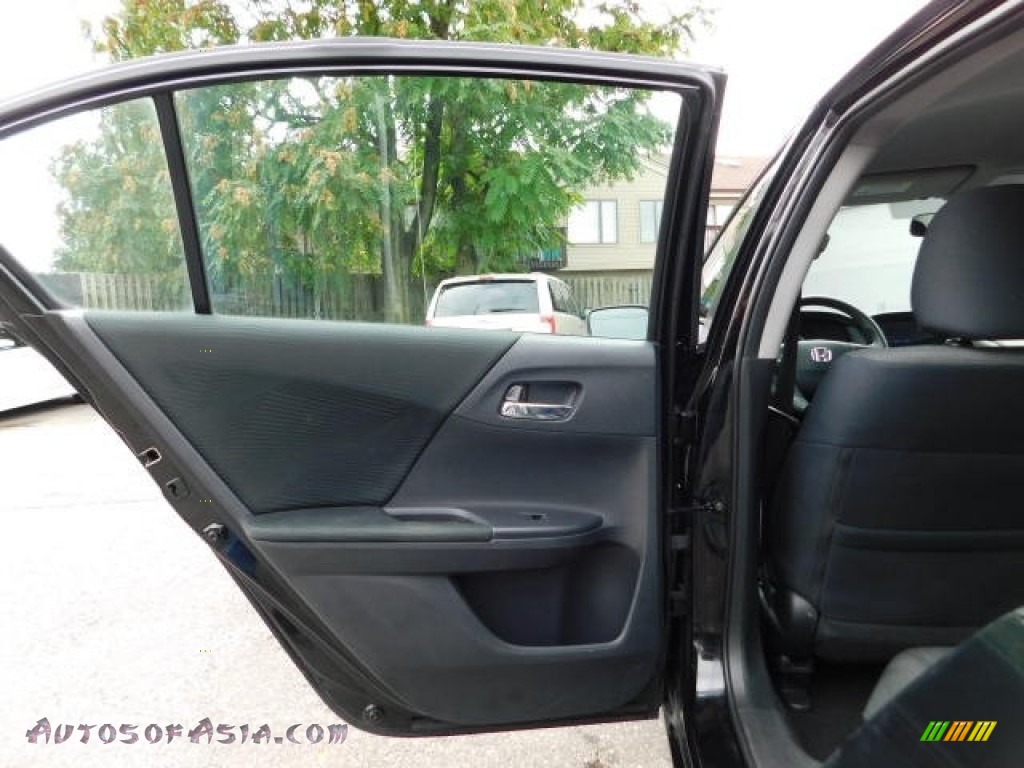 2015 Accord LX Sedan - Crystal Black Pearl / Black photo #29