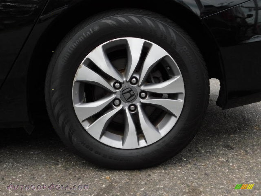2015 Accord LX Sedan - Crystal Black Pearl / Black photo #35