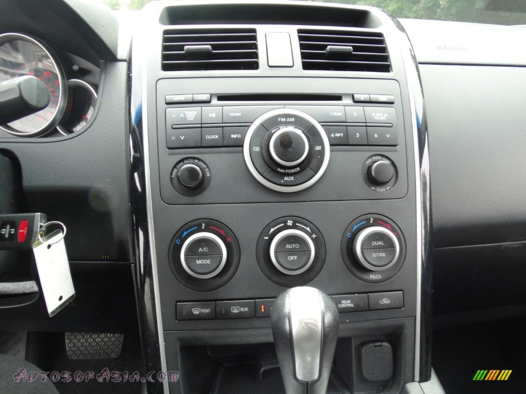 2009 CX-9 Touring AWD - Stormy Blue Mica / Black photo #26