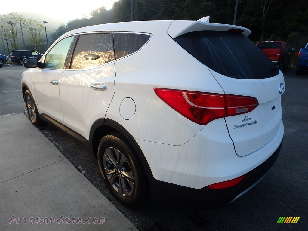 2015 Santa Fe Sport 2.4 AWD - Frost White Pearl / Gray photo #4
